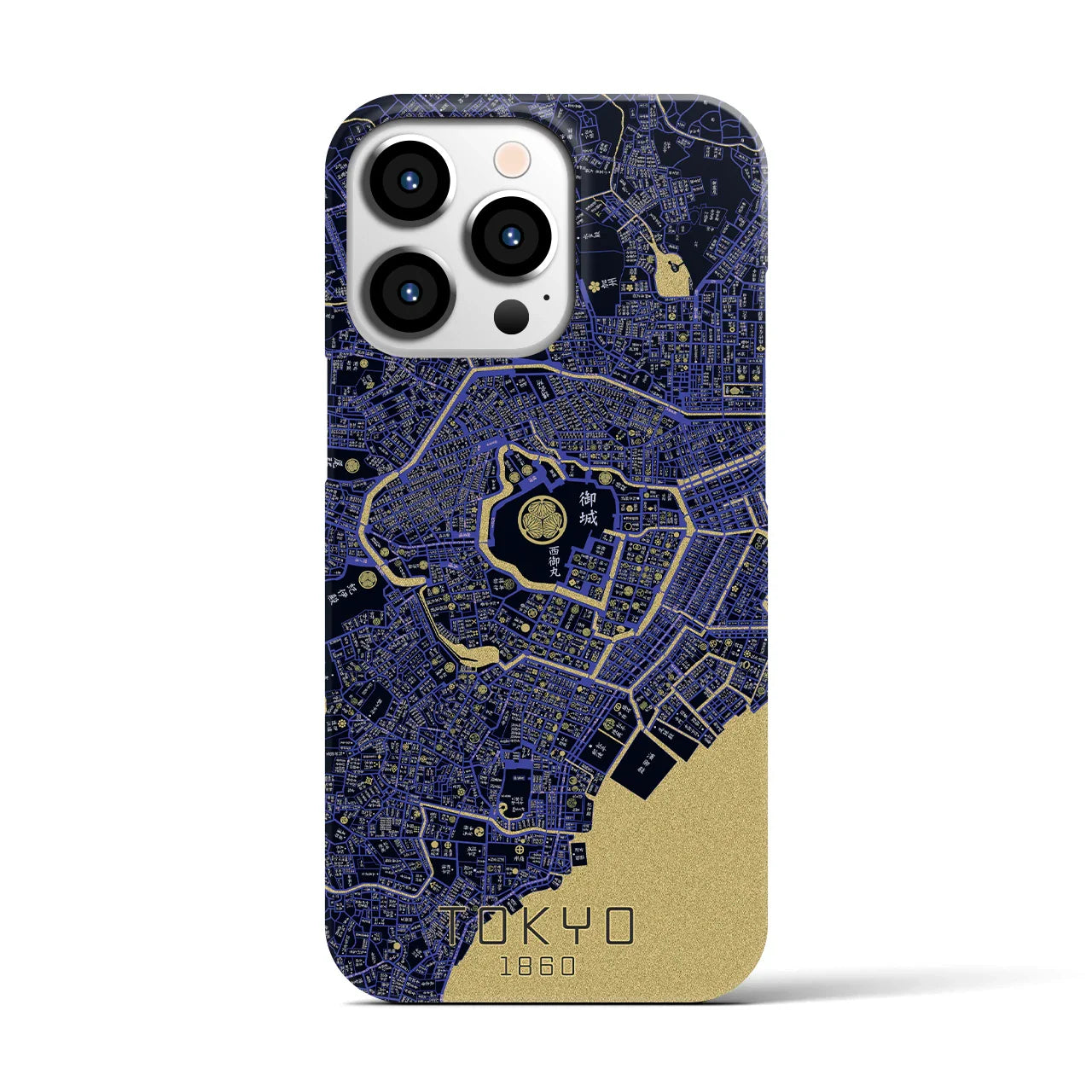 【東京(東京都)】万延江戸図iPhoneケース(バックカバータイプ)