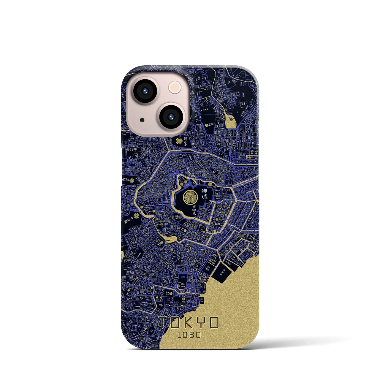 【東京(東京都)】万延江戸図iPhoneケース(バックカバータイプ)