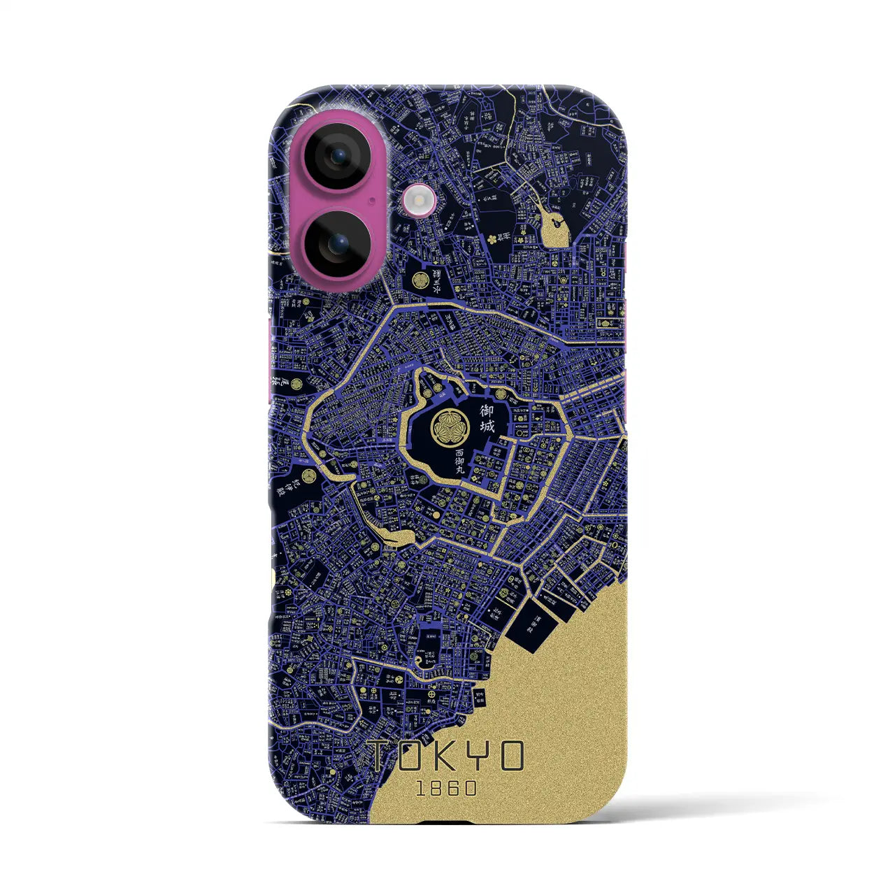 【東京(東京都)】万延江戸図iPhoneケース(バックカバータイプ)