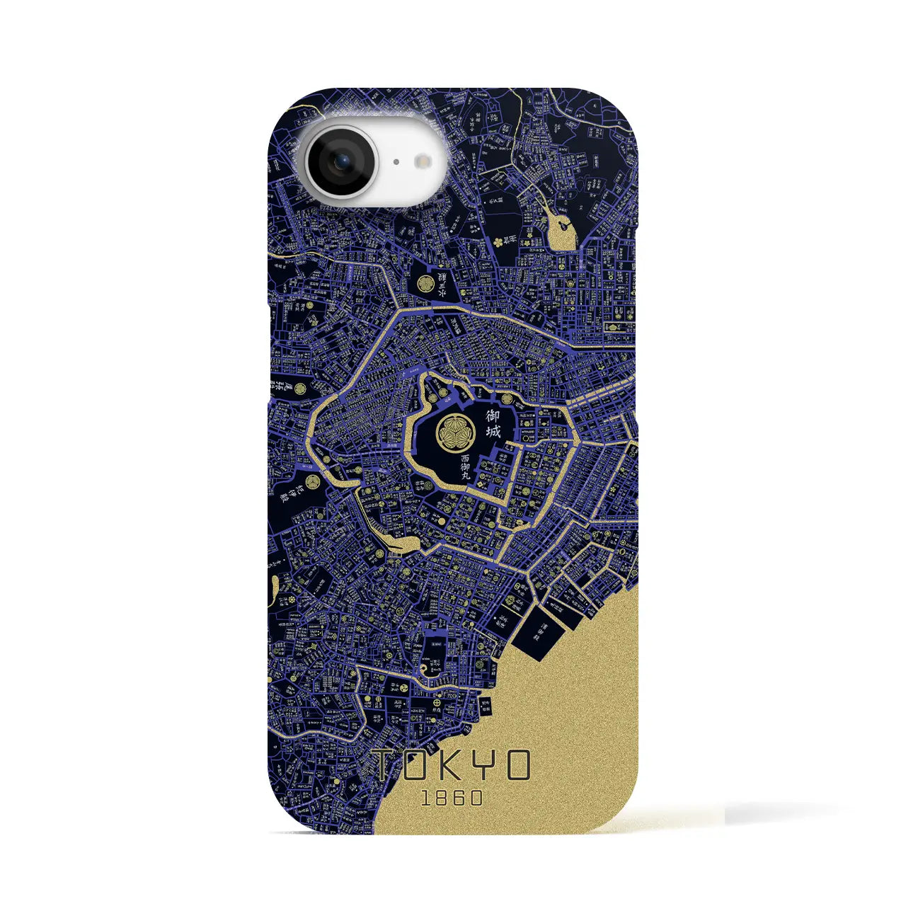 【東京(東京都)】万延江戸図iPhoneケース(バックカバータイプ)