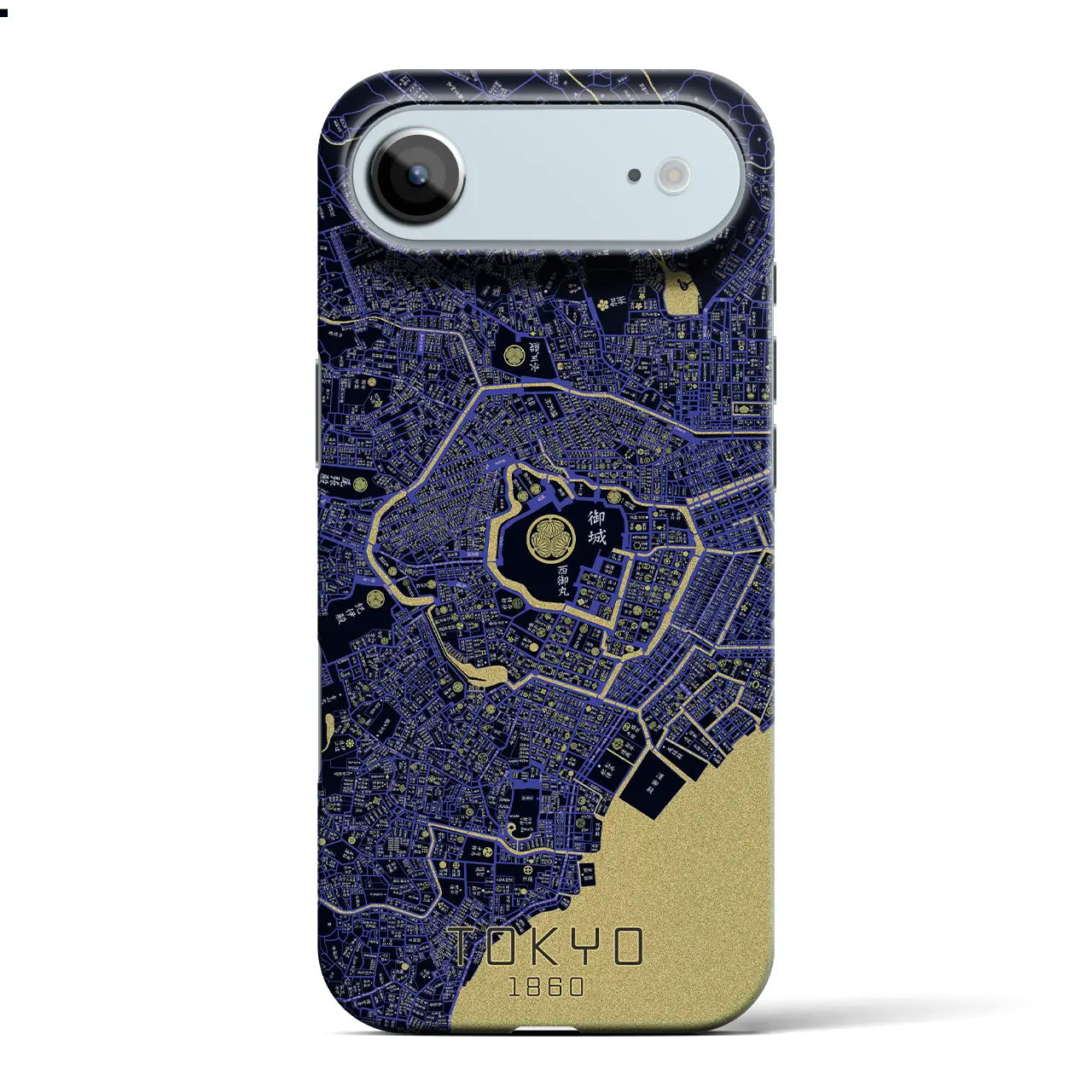 【東京(東京都)】万延江戸図iPhoneケース(バックカバータイプ)