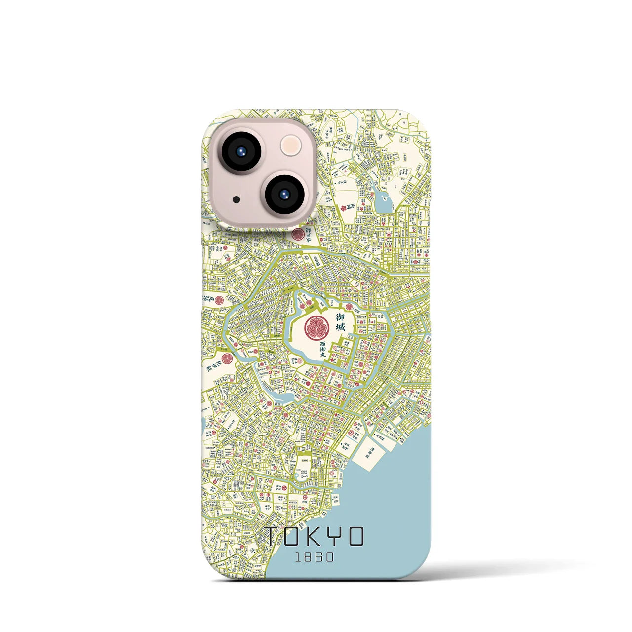 【東京(東京都)】万延江戸図iPhoneケース(バックカバータイプ)