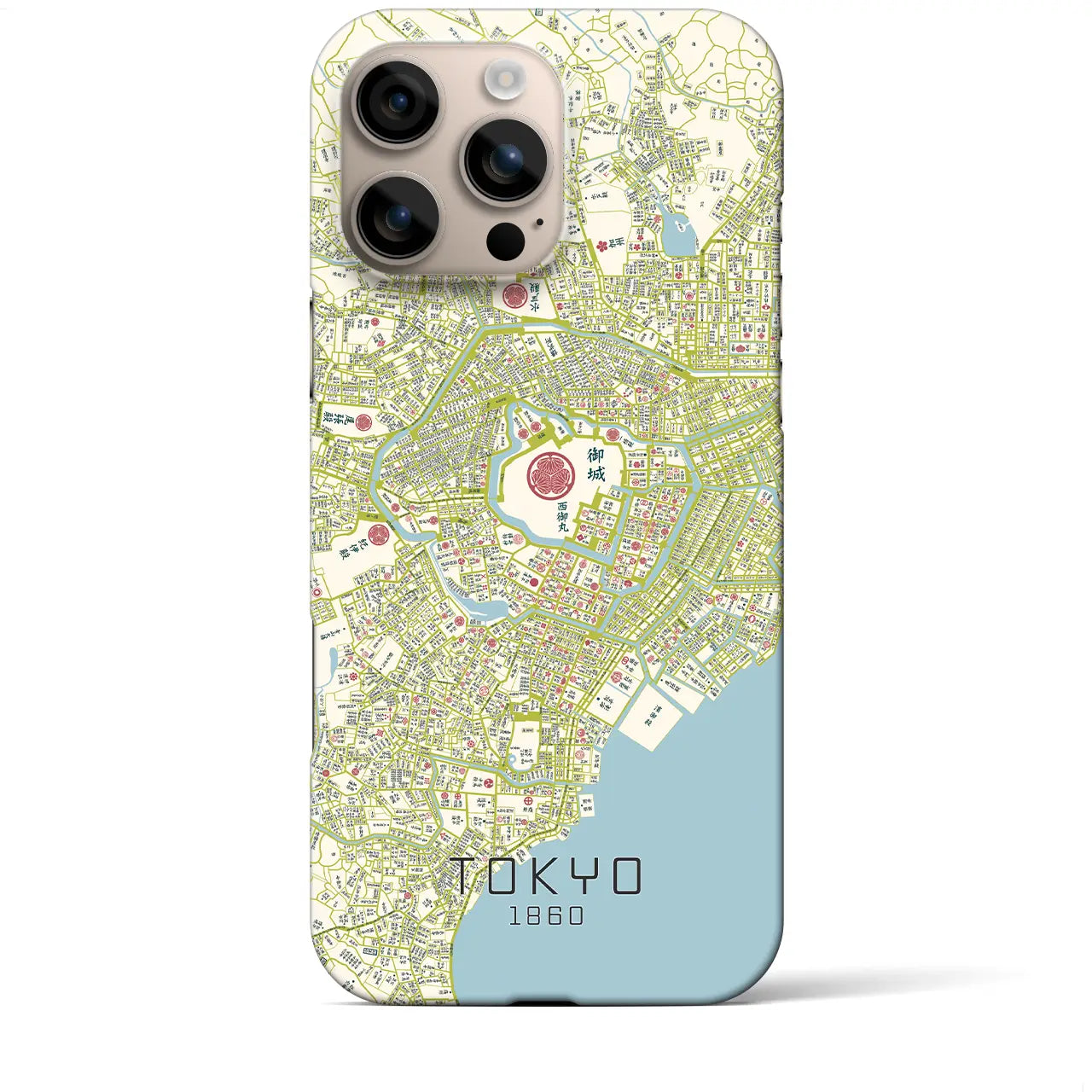 【東京(東京都)】万延江戸図iPhoneケース(バックカバータイプ)