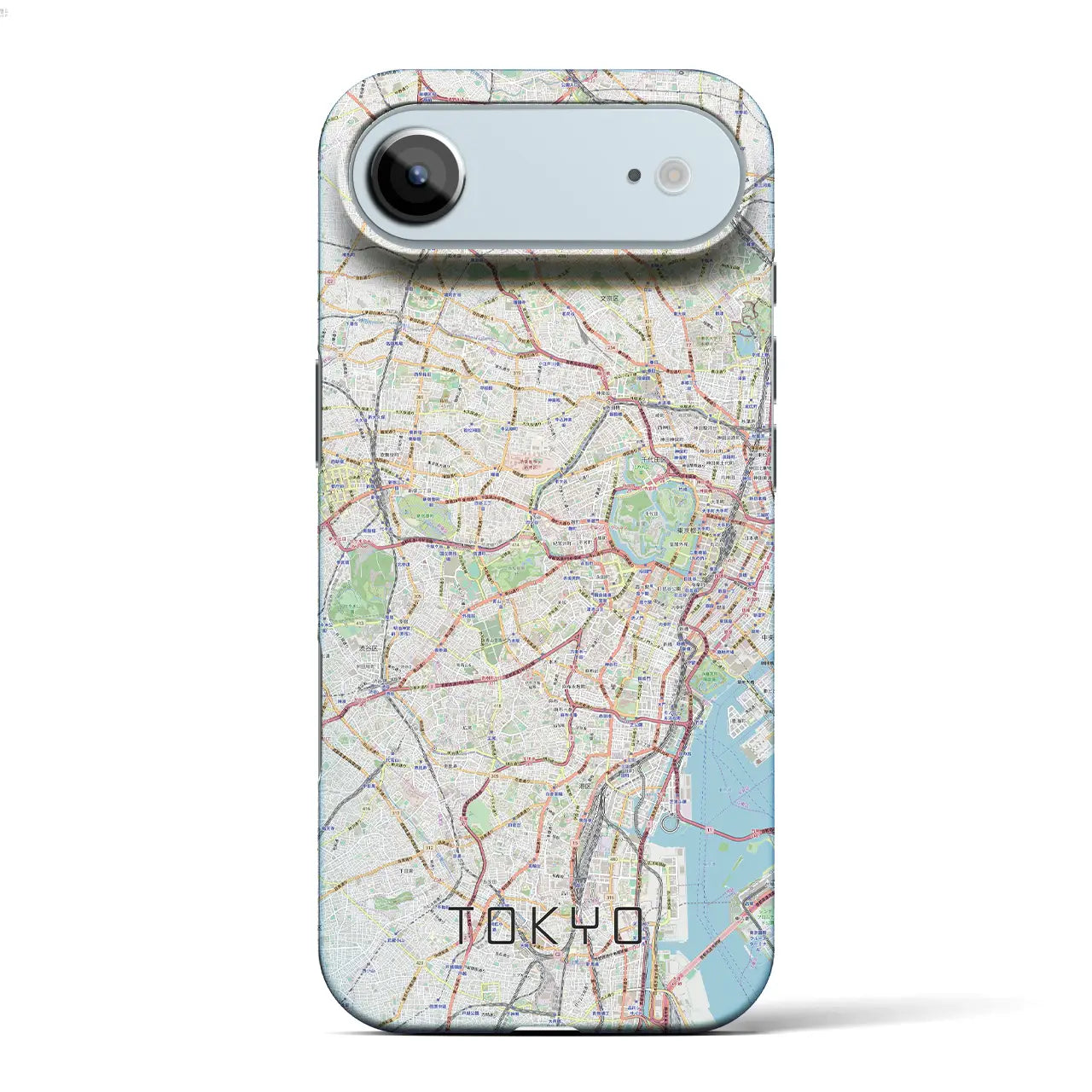 【東京2(東京都)】地図柄iPhoneケース(バックカバータイプ)
