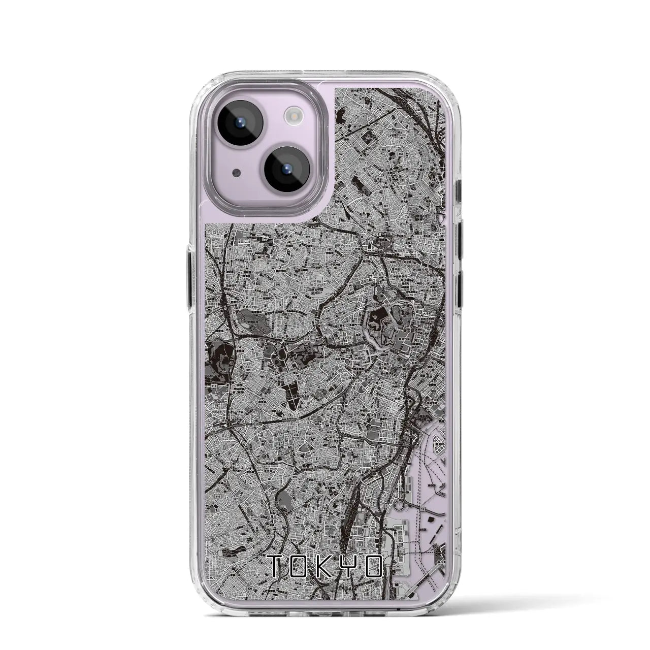 【東京2(東京都)】地図柄iPhoneケース(MagSafeタイプ)