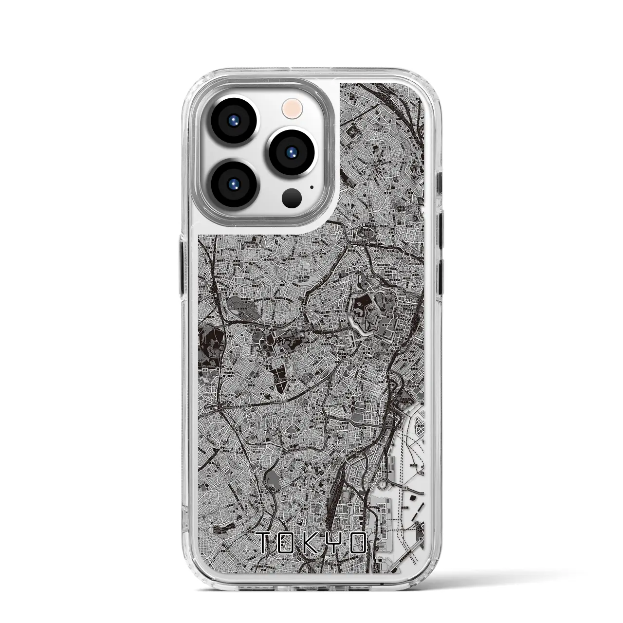 【東京2(東京都)】地図柄iPhoneケース(MagSafeタイプ)