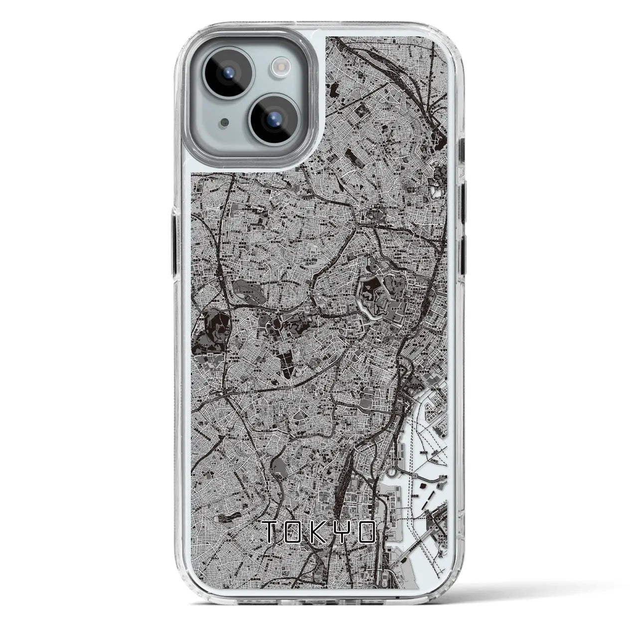 【東京2(東京都)】地図柄iPhoneケース(MagSafeタイプ)