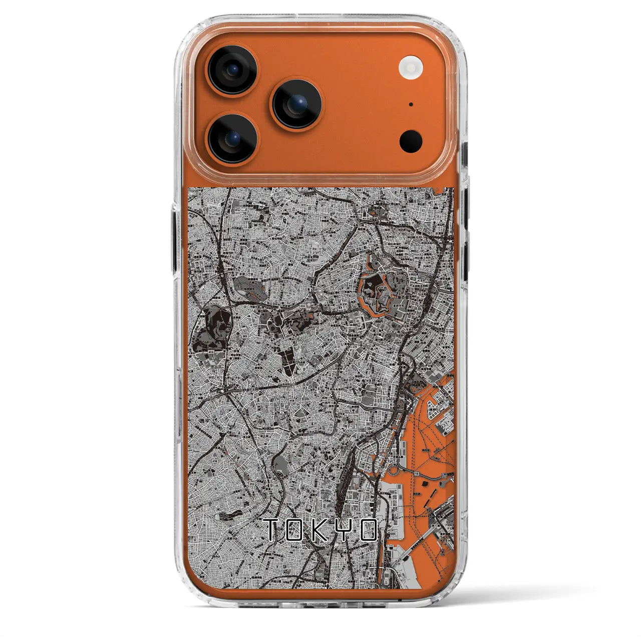 【東京2(東京都)】地図柄iPhoneケース(MagSafeタイプ)