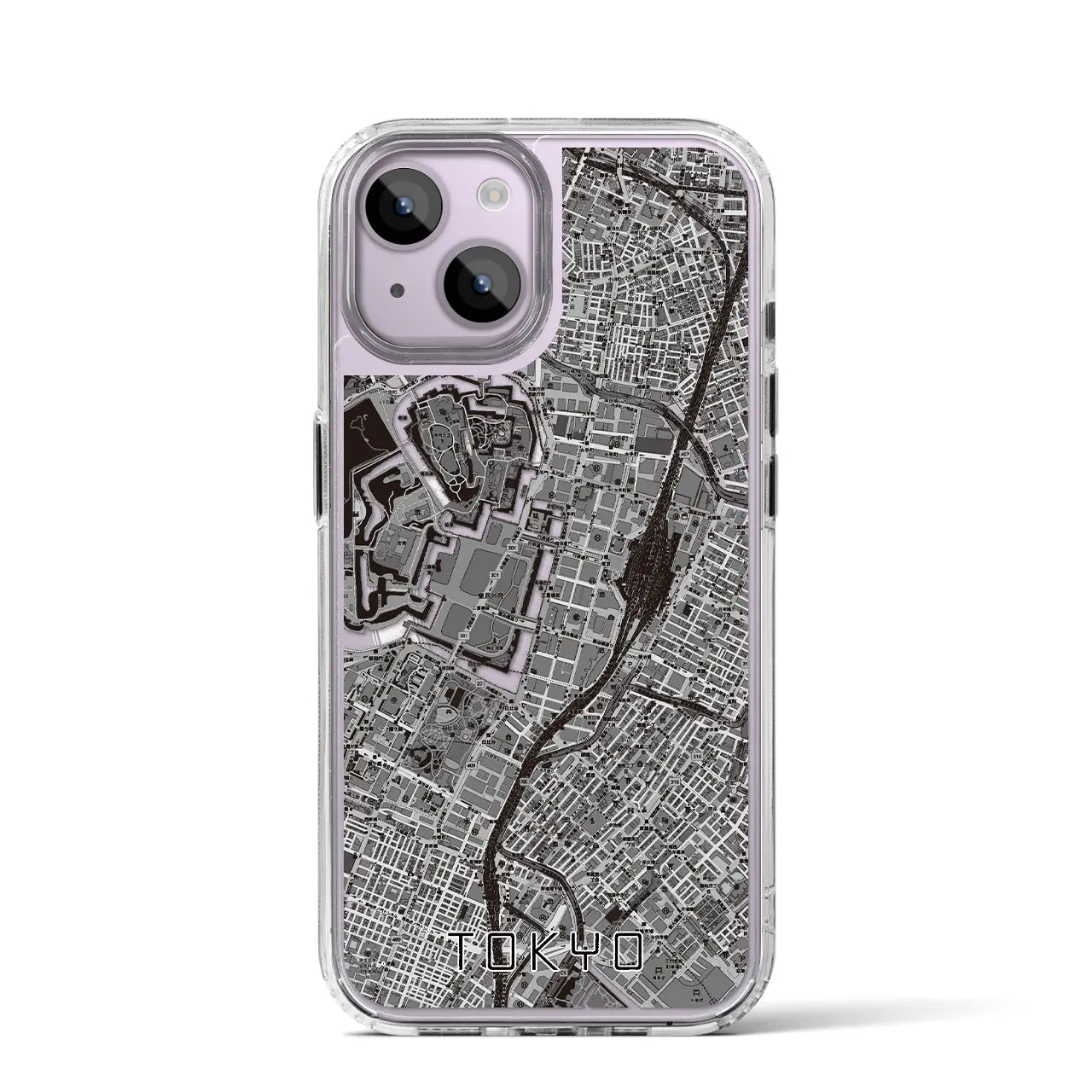 【東京(東京都)】地図柄iPhoneケース(MagSafeタイプ)