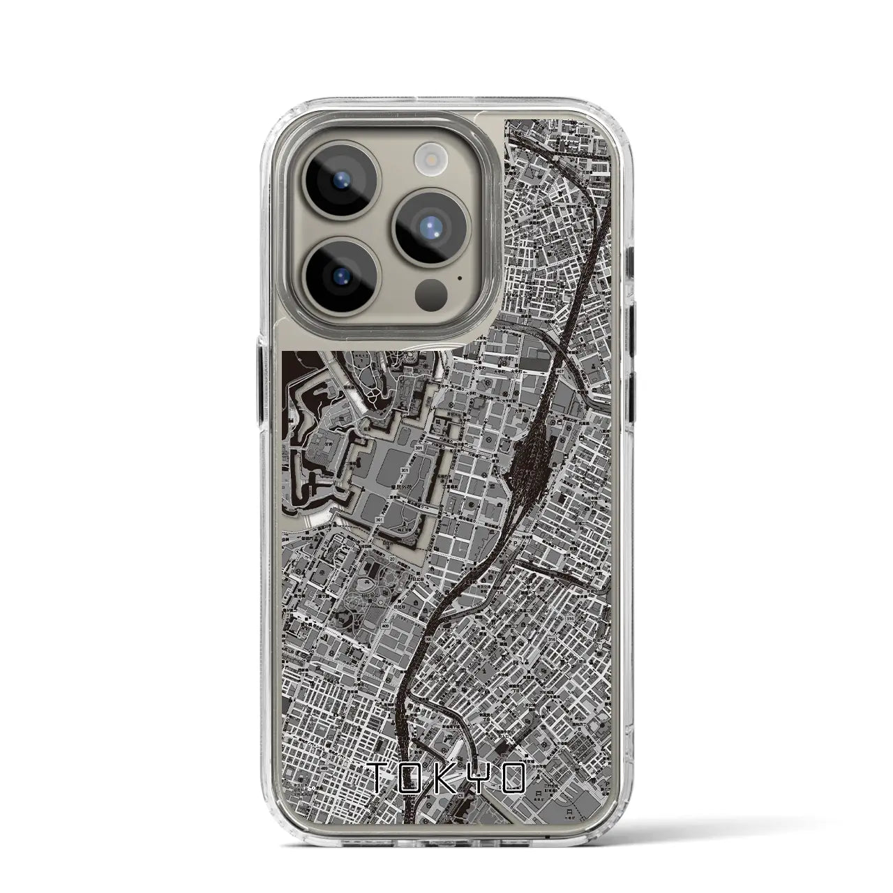 【東京(東京都)】地図柄iPhoneケース(MagSafeタイプ)