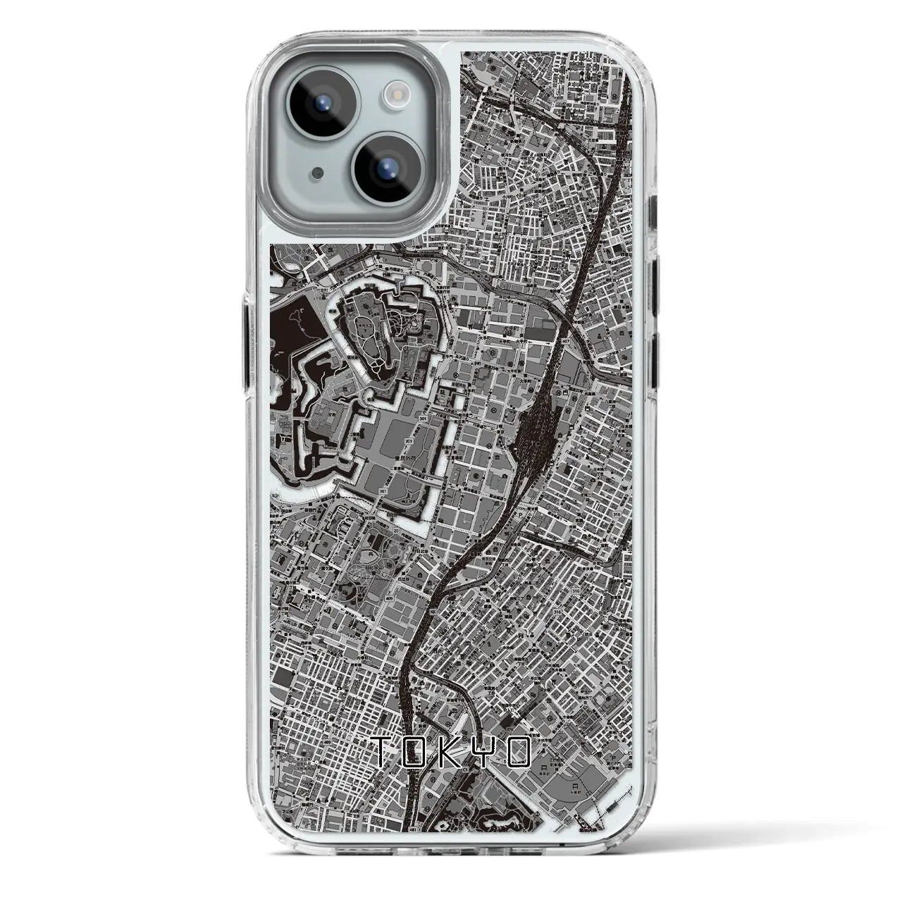 【東京(東京都)】地図柄iPhoneケース(MagSafeタイプ)