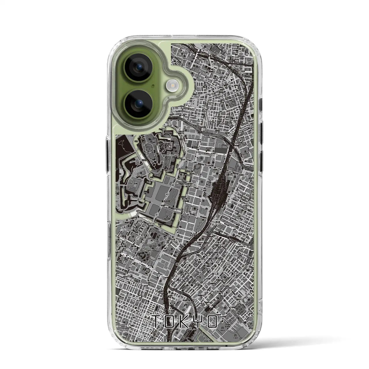 【東京(東京都)】地図柄iPhoneケース(MagSafeタイプ)