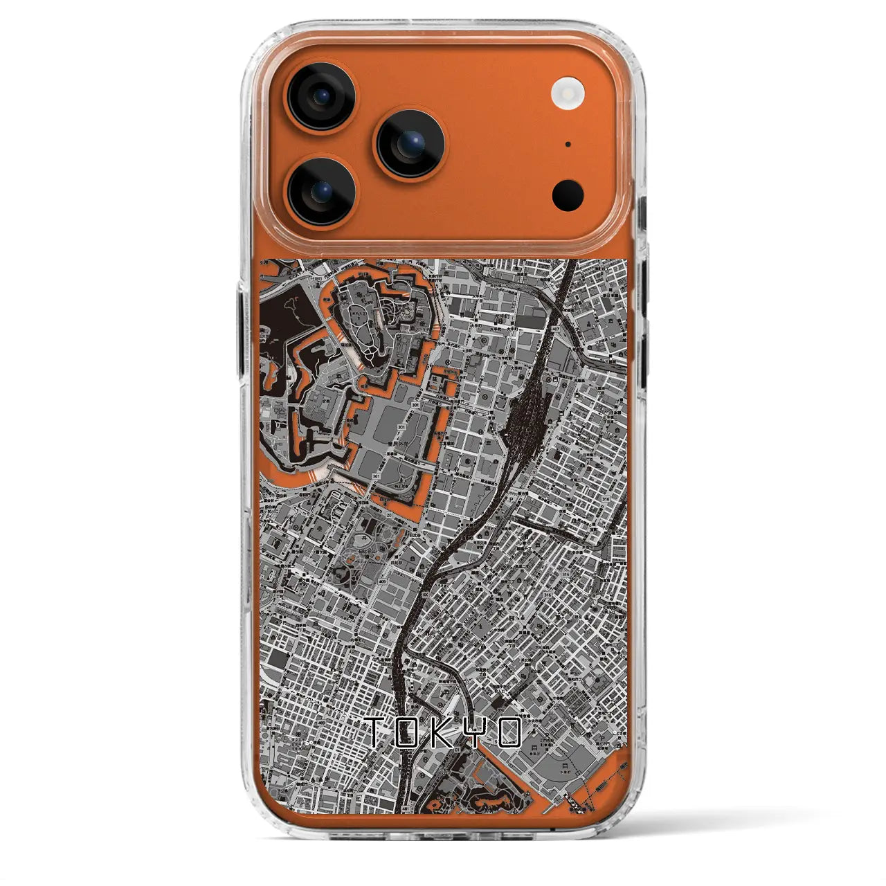 【東京(東京都)】地図柄iPhoneケース(MagSafeタイプ)