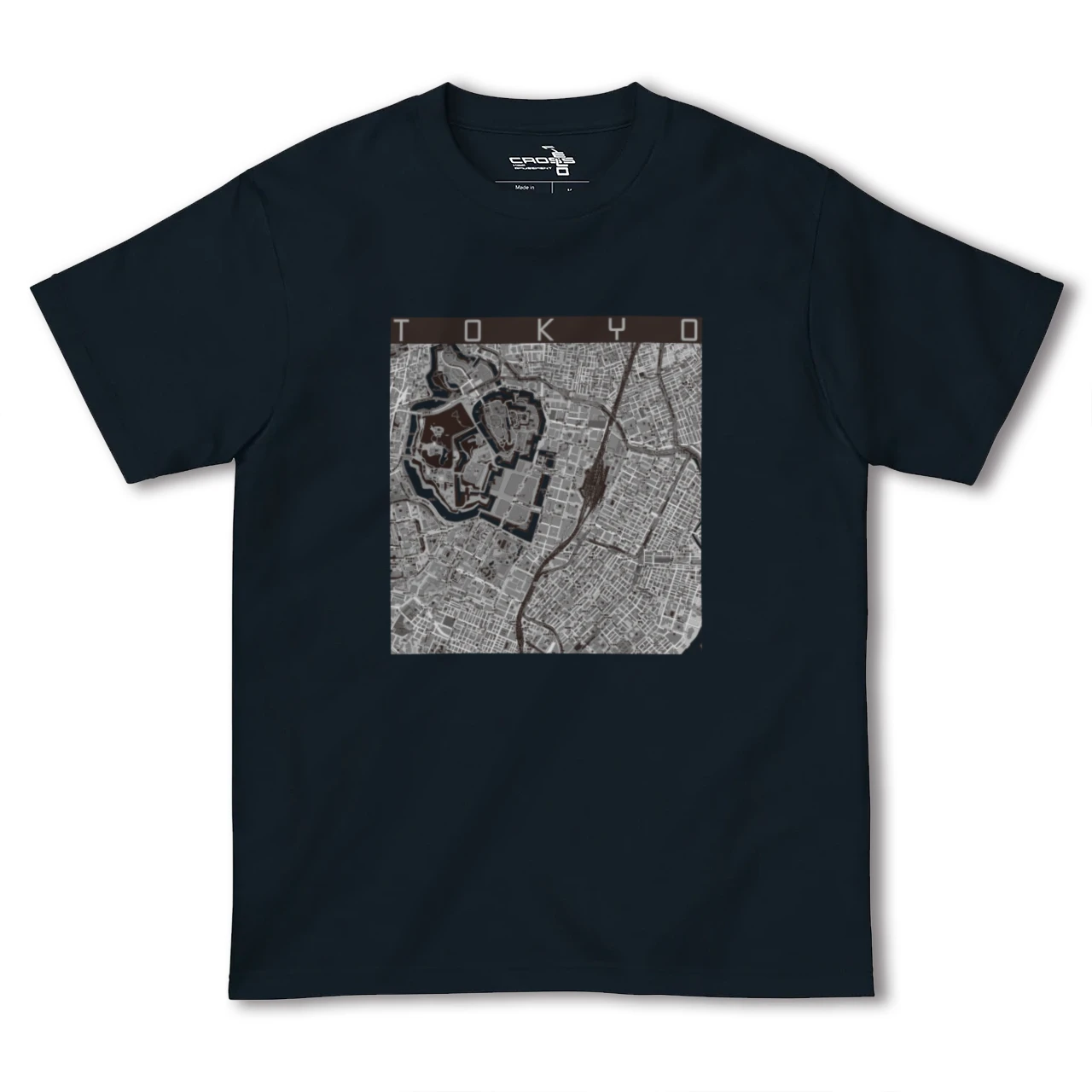 【東京(東京都)】地図柄ヘビーウェイトTシャツ