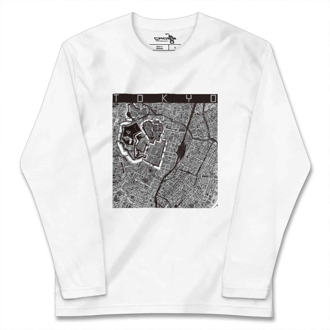 【東京(東京都)】地図柄ロングスリーブTシャツ