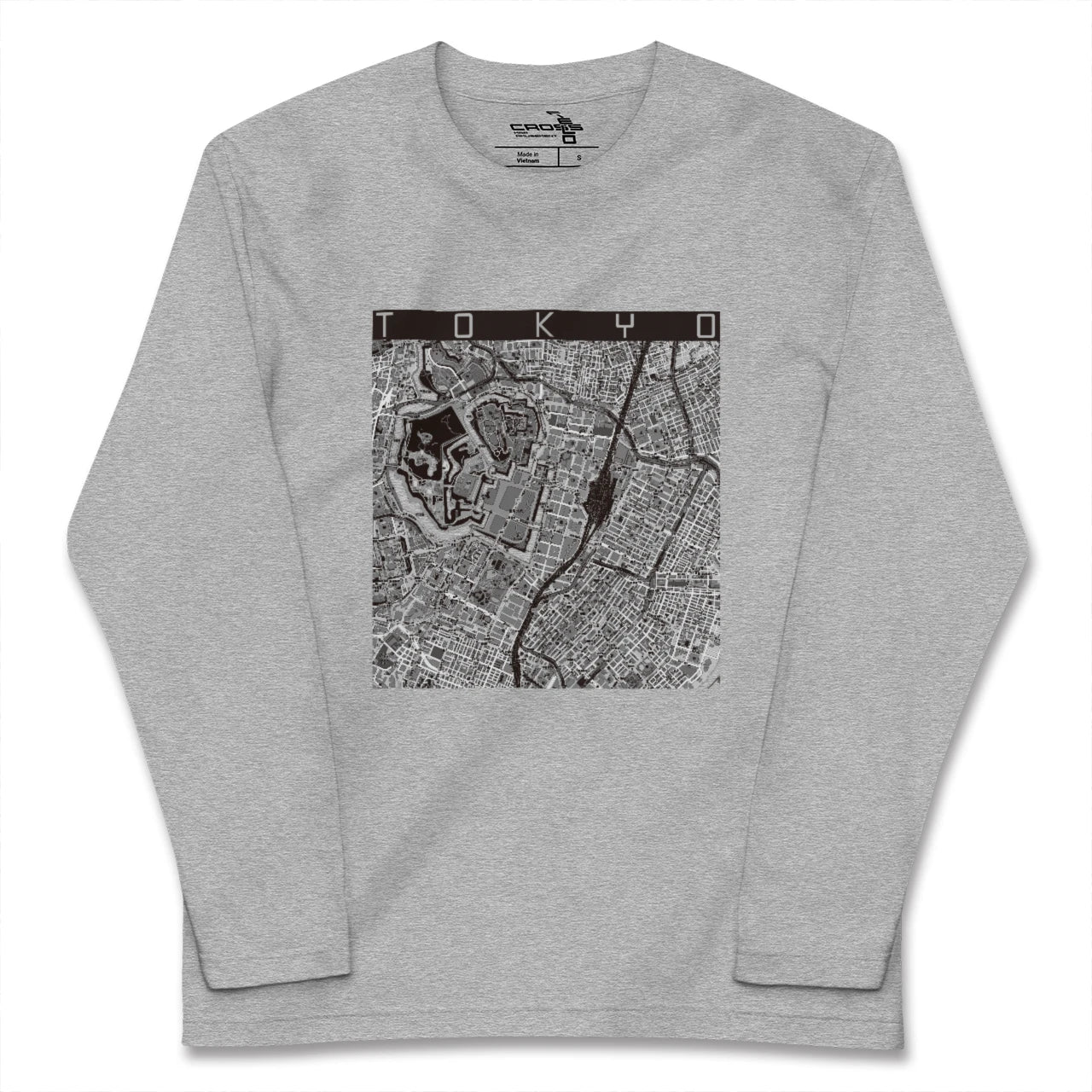 【東京(東京都)】地図柄ロングスリーブTシャツ