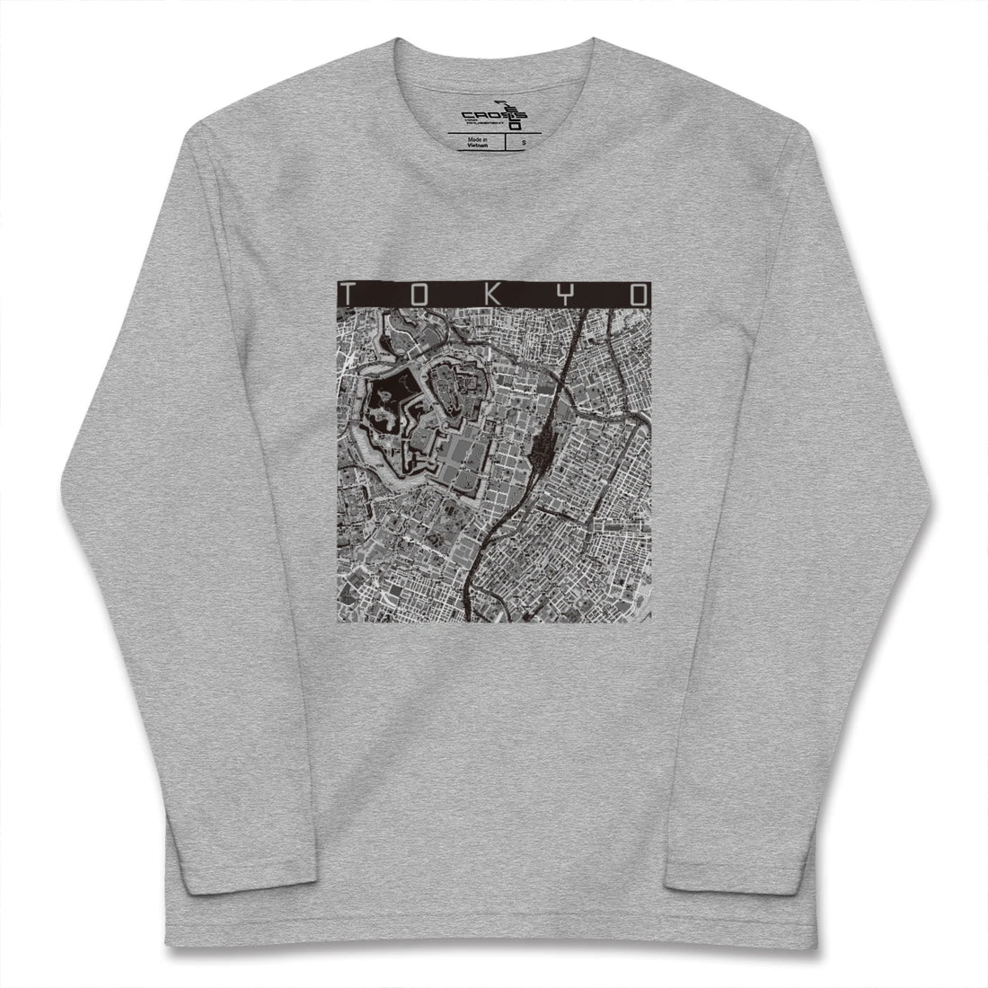 【東京(東京都)】地図柄ロングスリーブTシャツ