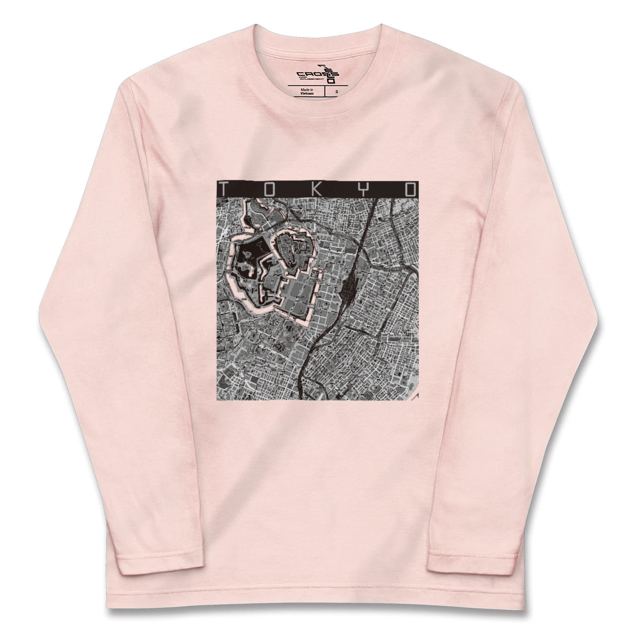 【東京(東京都)】地図柄ロングスリーブTシャツ