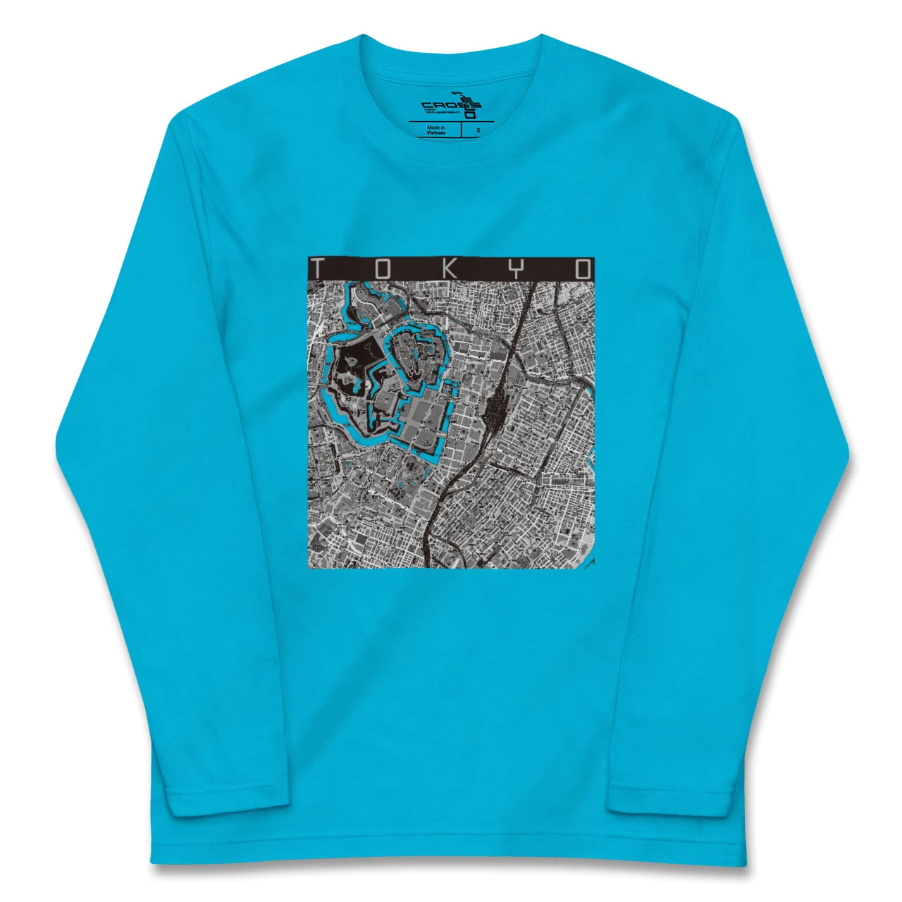【東京(東京都)】地図柄ロングスリーブTシャツ