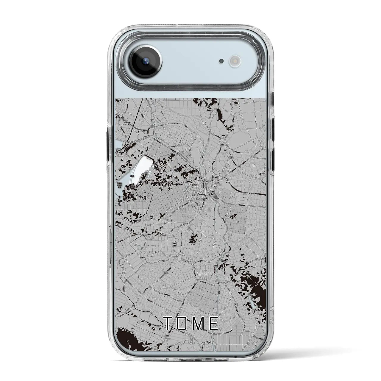 【登米(宮城県)】地図柄iPhoneケース(MagSafeタイプ)