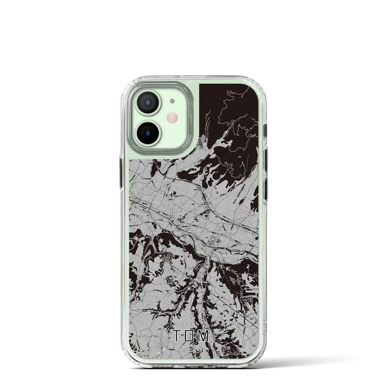 【東御(長野県)】地図柄iPhoneケース(MagSafeタイプ)