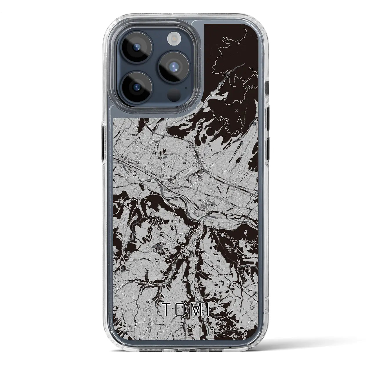 【東御(長野県)】地図柄iPhoneケース(MagSafeタイプ)