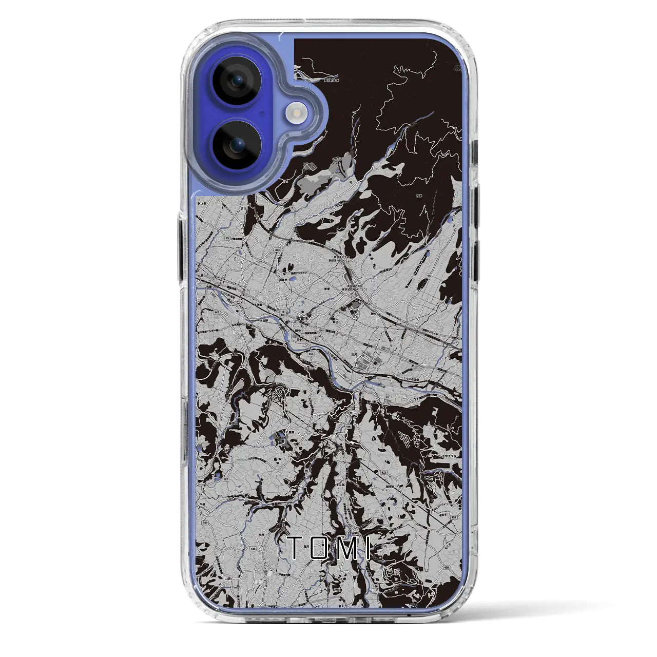 【東御(長野県)】地図柄iPhoneケース(MagSafeタイプ)