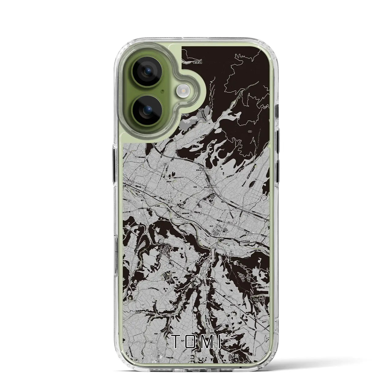 【東御(長野県)】地図柄iPhoneケース(MagSafeタイプ)