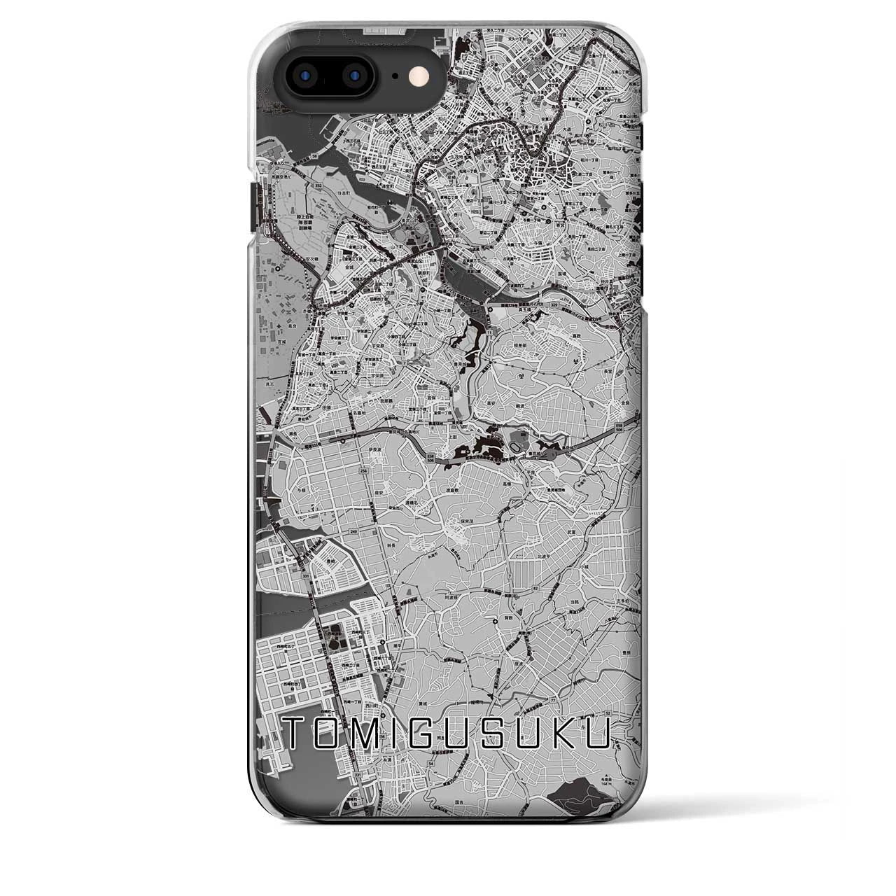 【豊見城(沖縄県)】地図柄iPhoneケース(クリアタイプ)