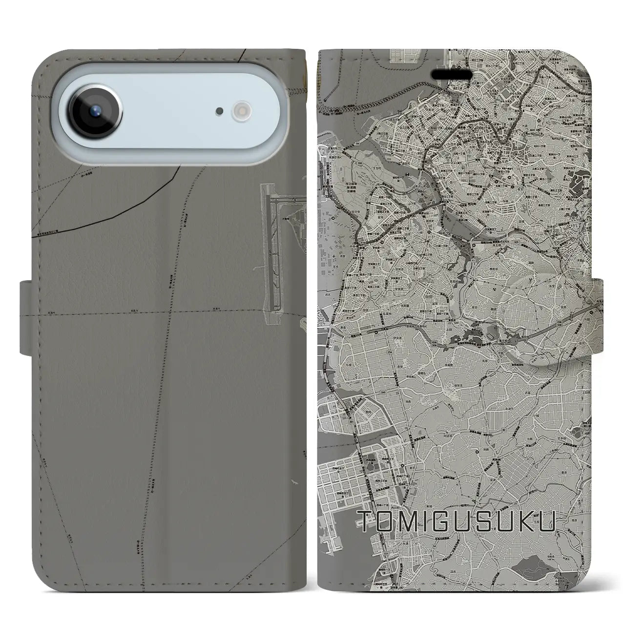 【豊見城(沖縄県)】地図柄iPhoneケース(手帳タイプ)