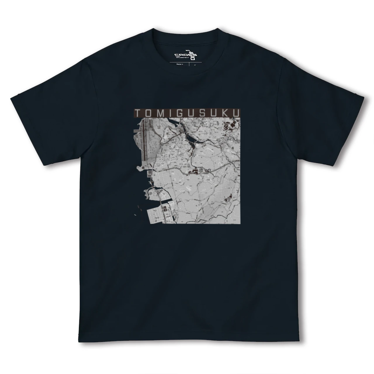 【豊見城(沖縄県)】地図柄ヘビーウェイトTシャツ