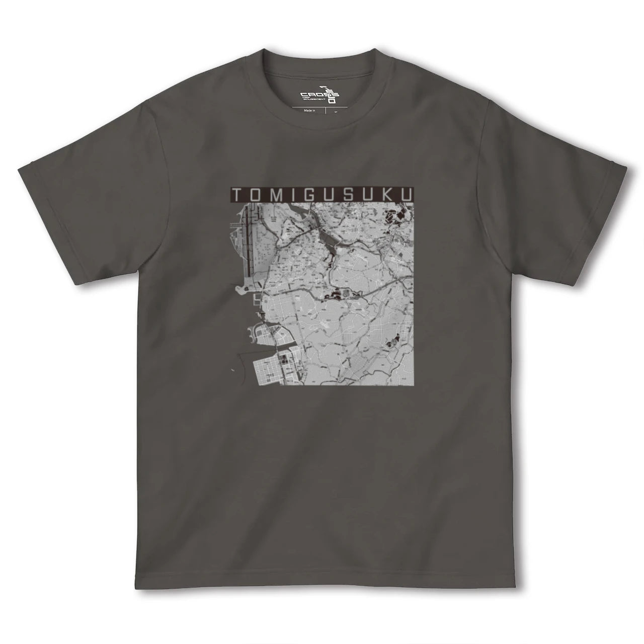 【豊見城(沖縄県)】地図柄ヘビーウェイトTシャツ