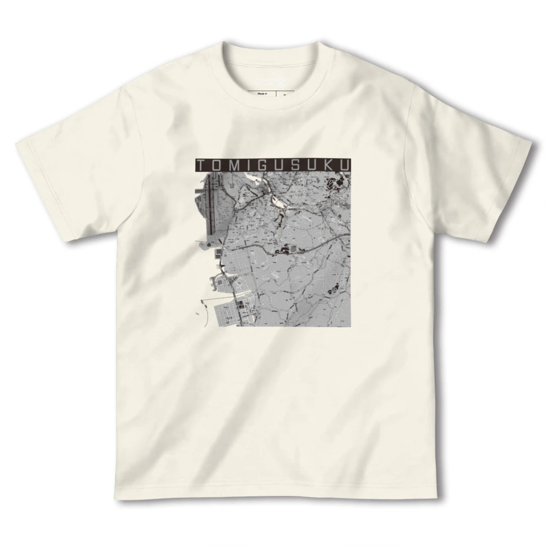 【豊見城(沖縄県)】地図柄ヘビーウェイトTシャツ