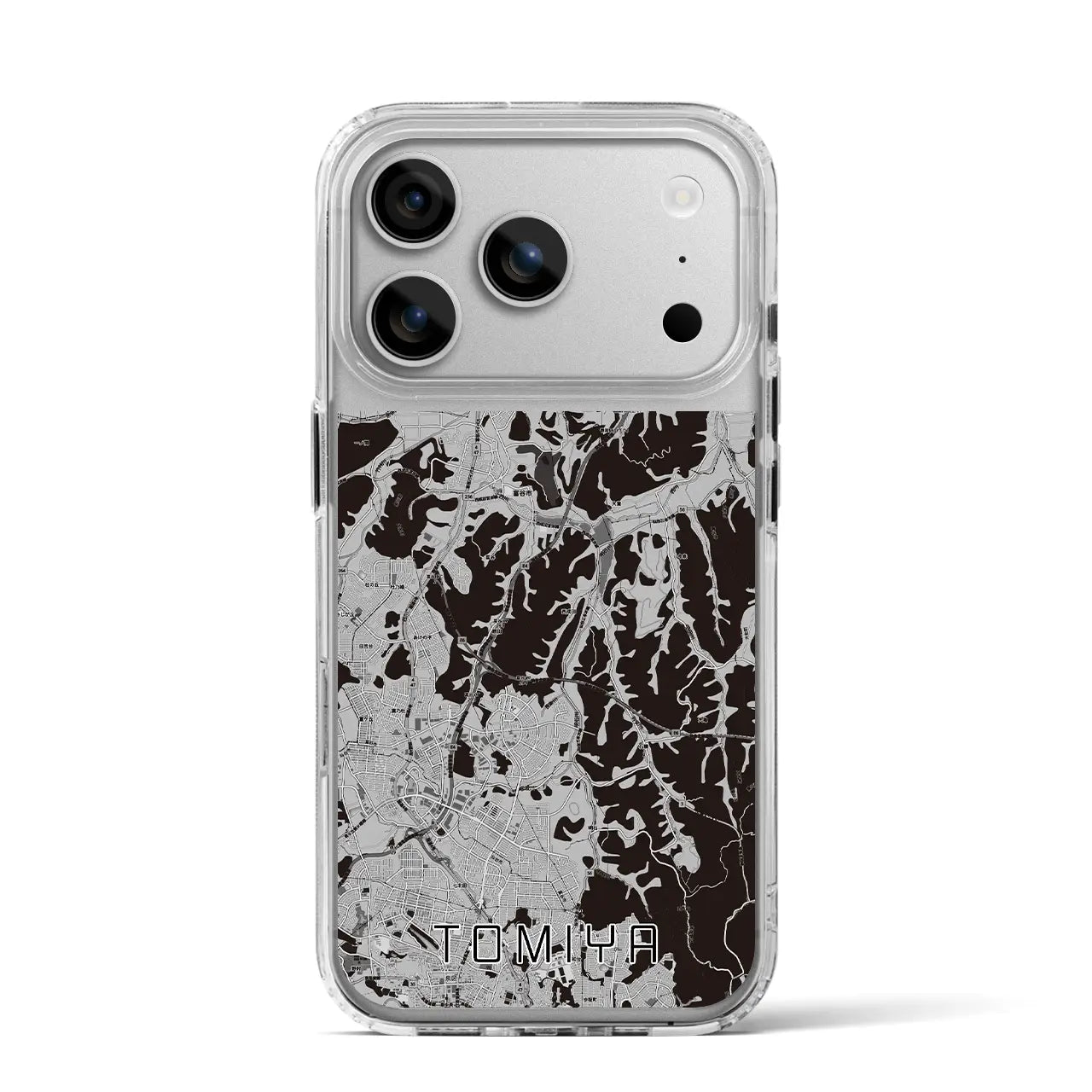 【富谷(宮城県)】地図柄iPhoneケース(MagSafeタイプ)