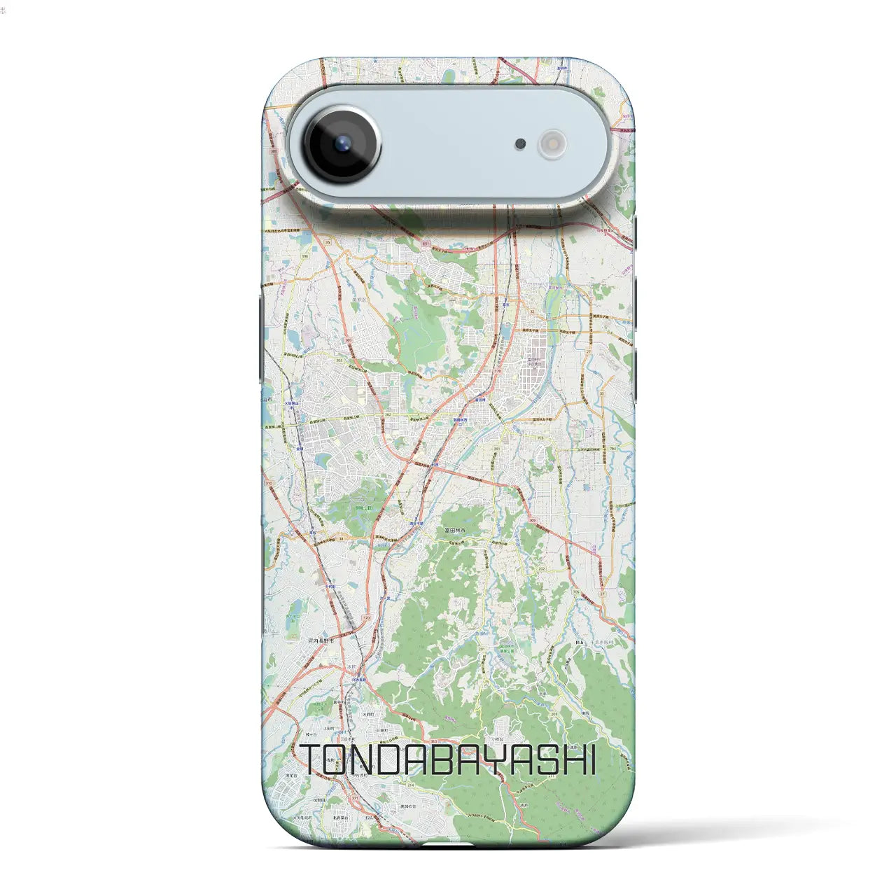 【富田林(大阪府)】地図柄iPhoneケース(バックカバータイプ)