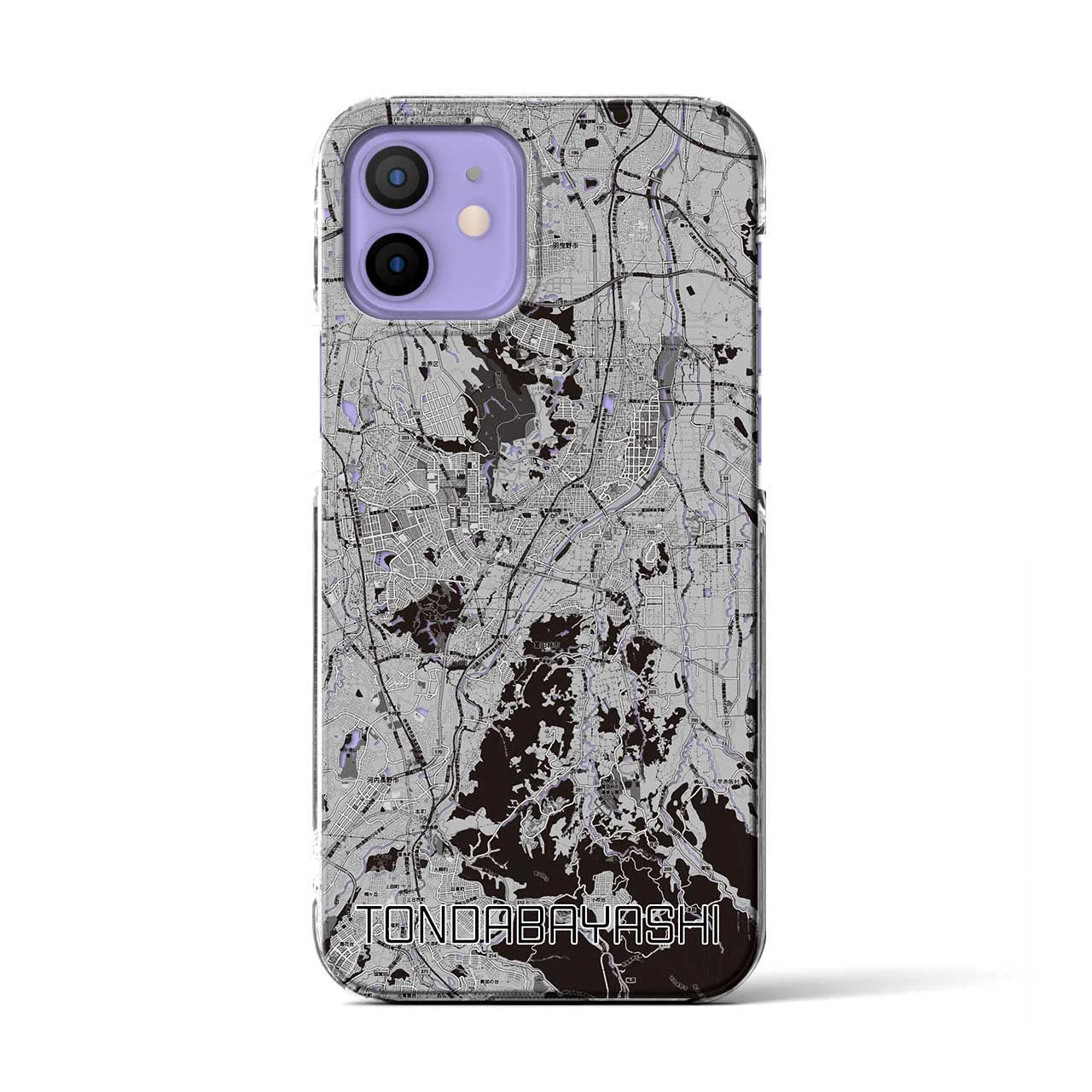 【富田林(大阪府)】地図柄iPhoneケース(クリアタイプ)