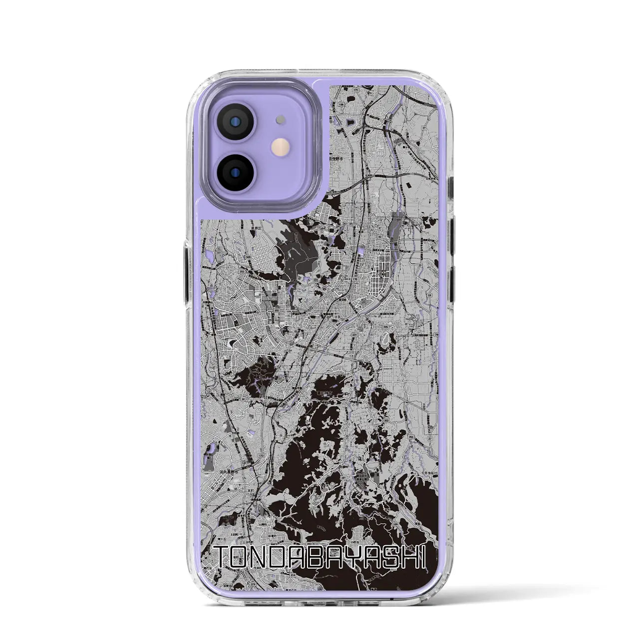 【富田林(大阪府)】地図柄iPhoneケース(MagSafeタイプ)