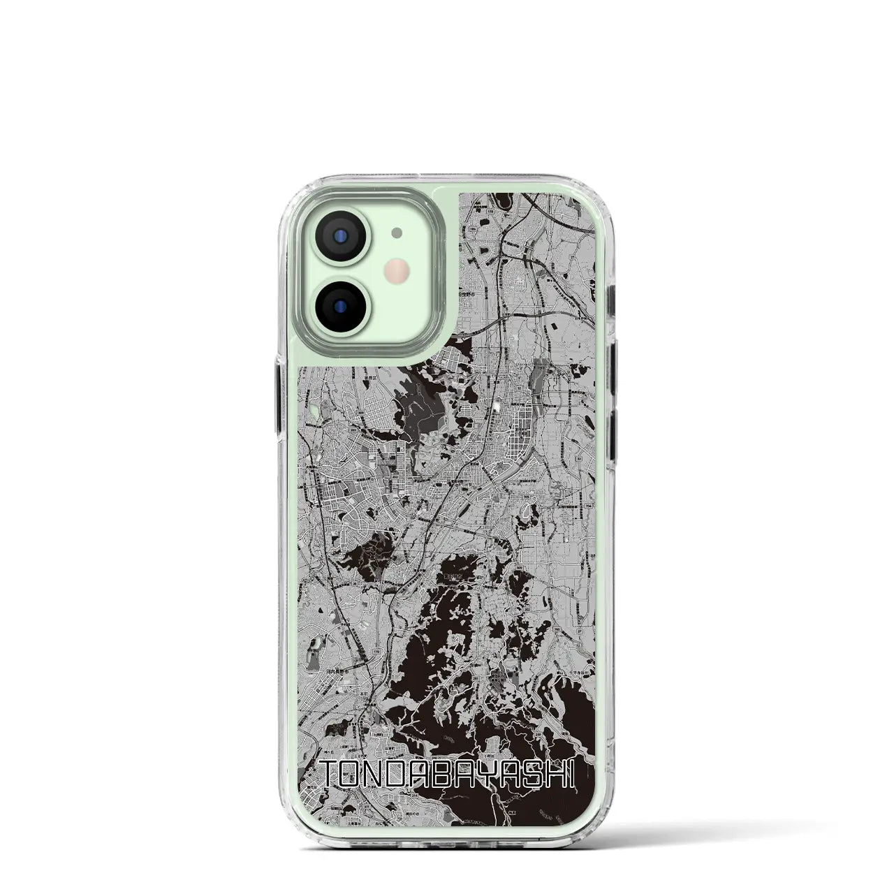 【富田林(大阪府)】地図柄iPhoneケース(MagSafeタイプ)