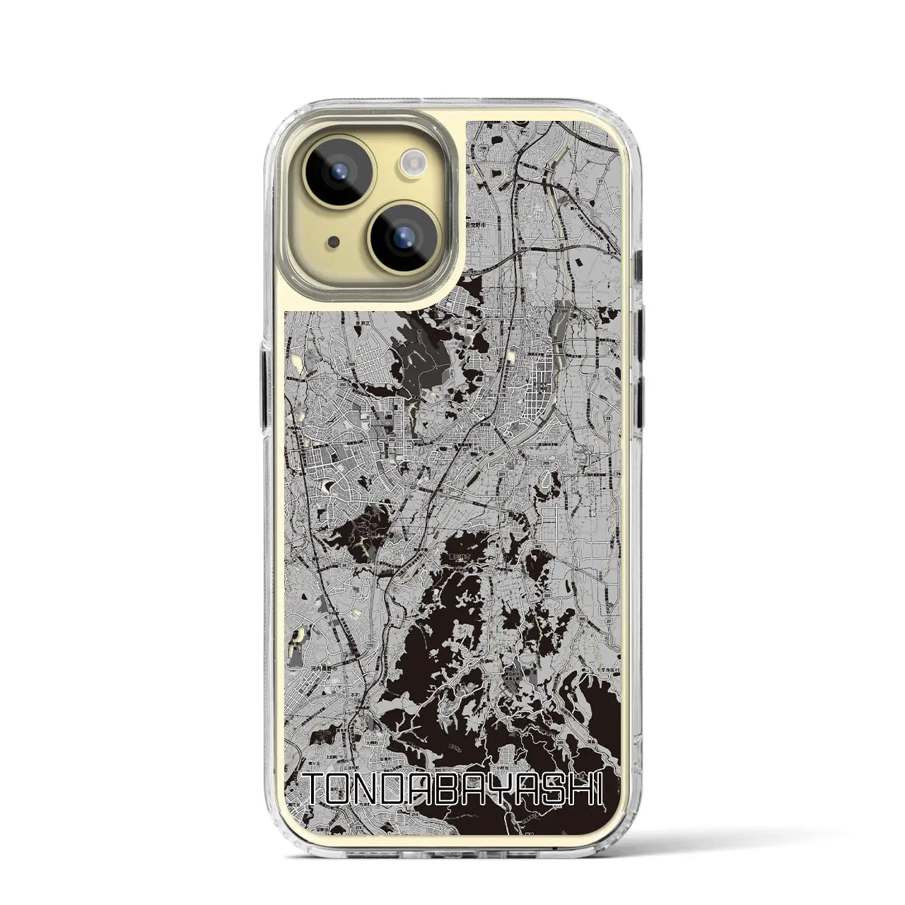 【富田林(大阪府)】地図柄iPhoneケース(MagSafeタイプ)