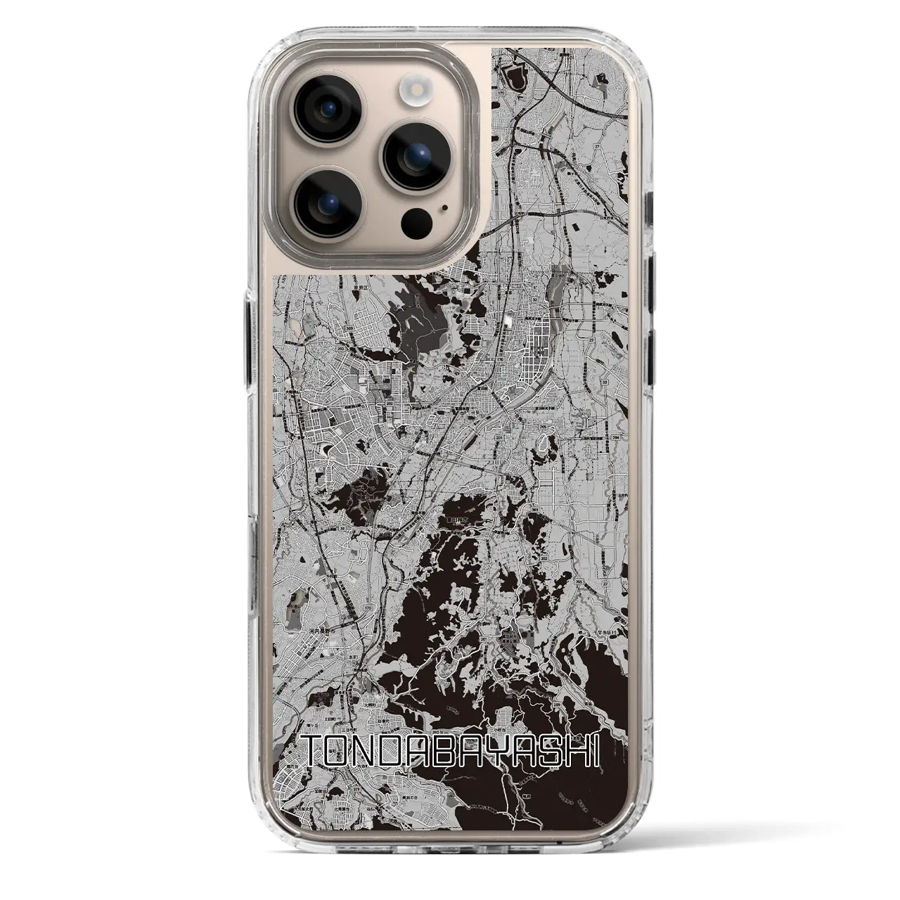 【富田林(大阪府)】地図柄iPhoneケース(MagSafeタイプ)