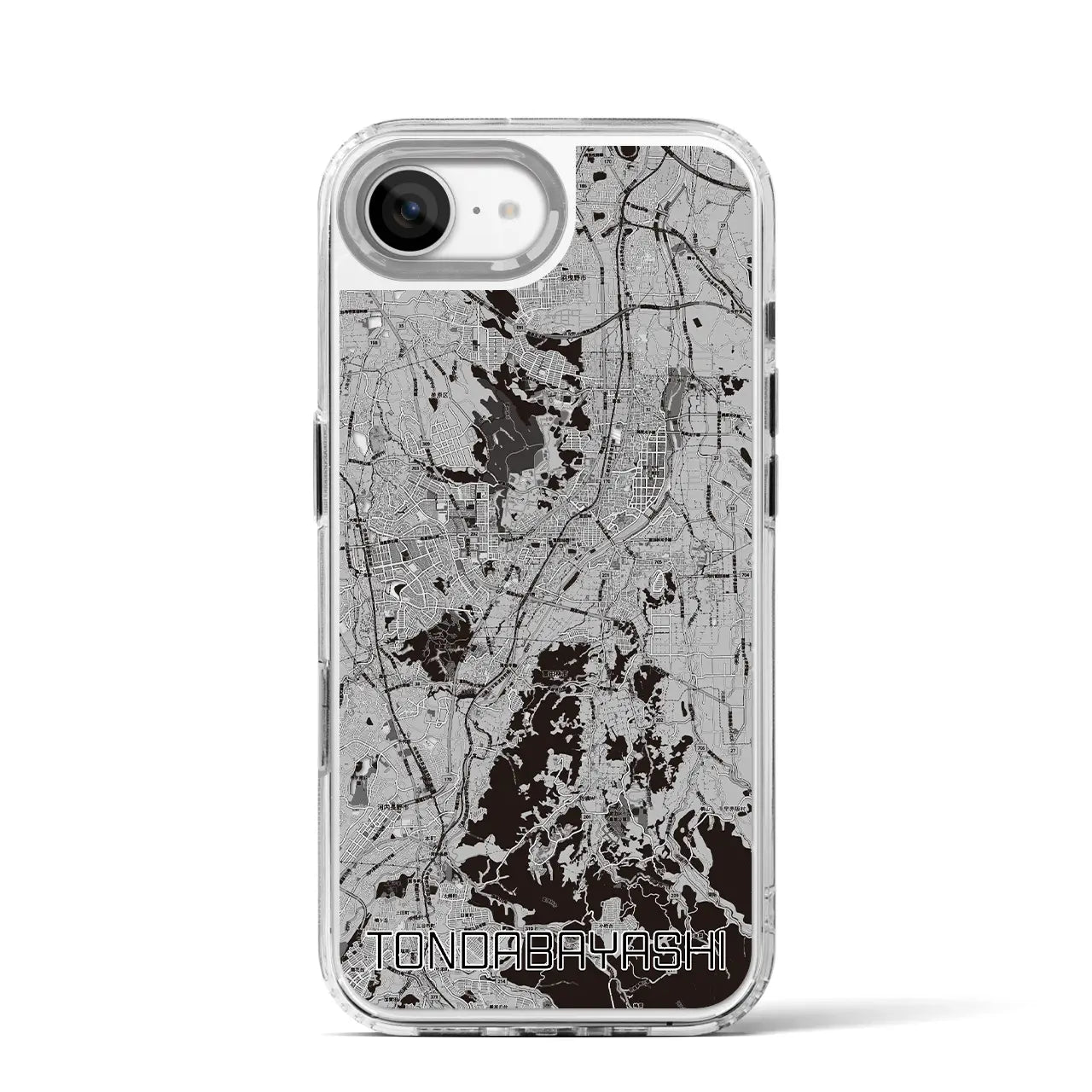 【富田林(大阪府)】地図柄iPhoneケース(MagSafeタイプ)