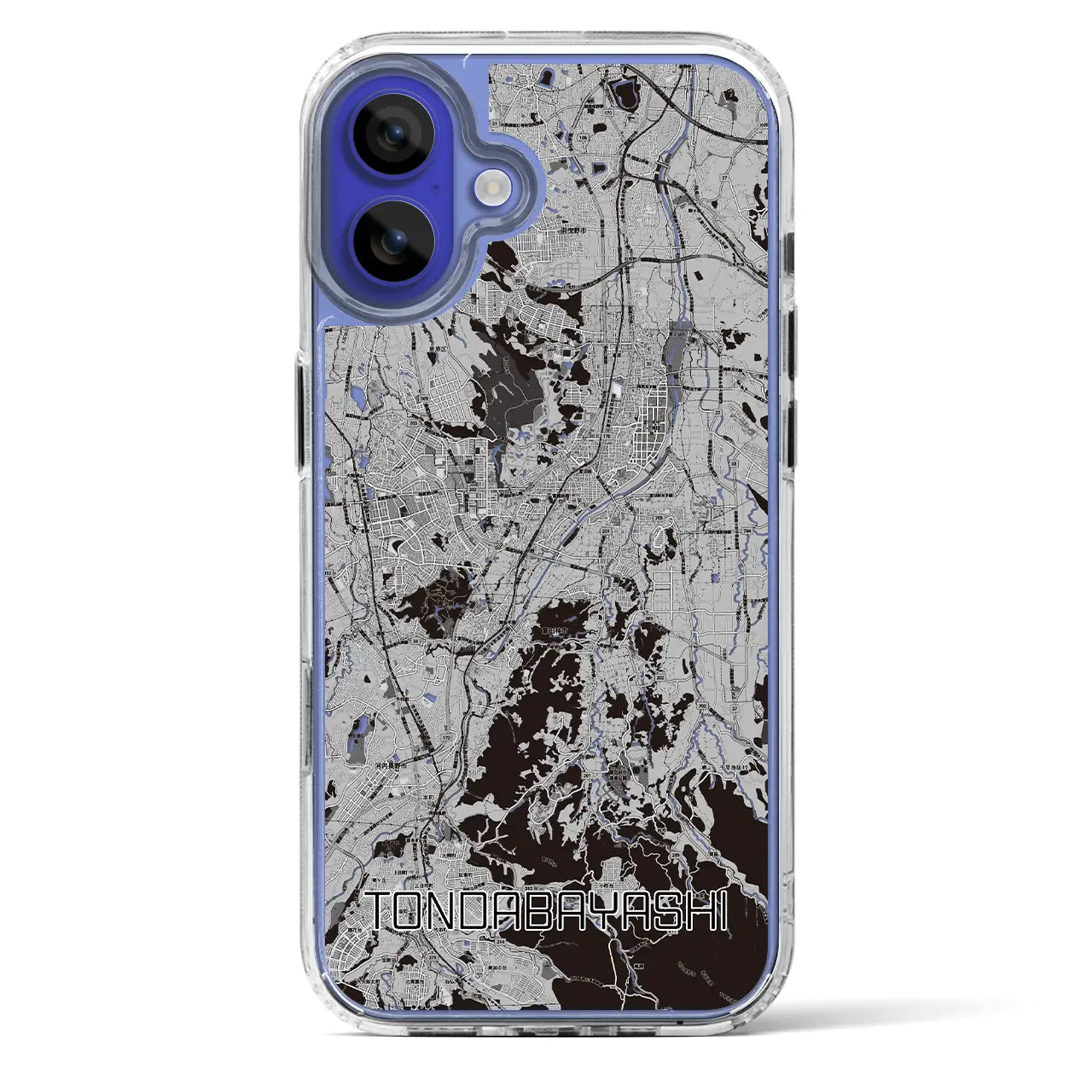 【富田林(大阪府)】地図柄iPhoneケース(MagSafeタイプ)