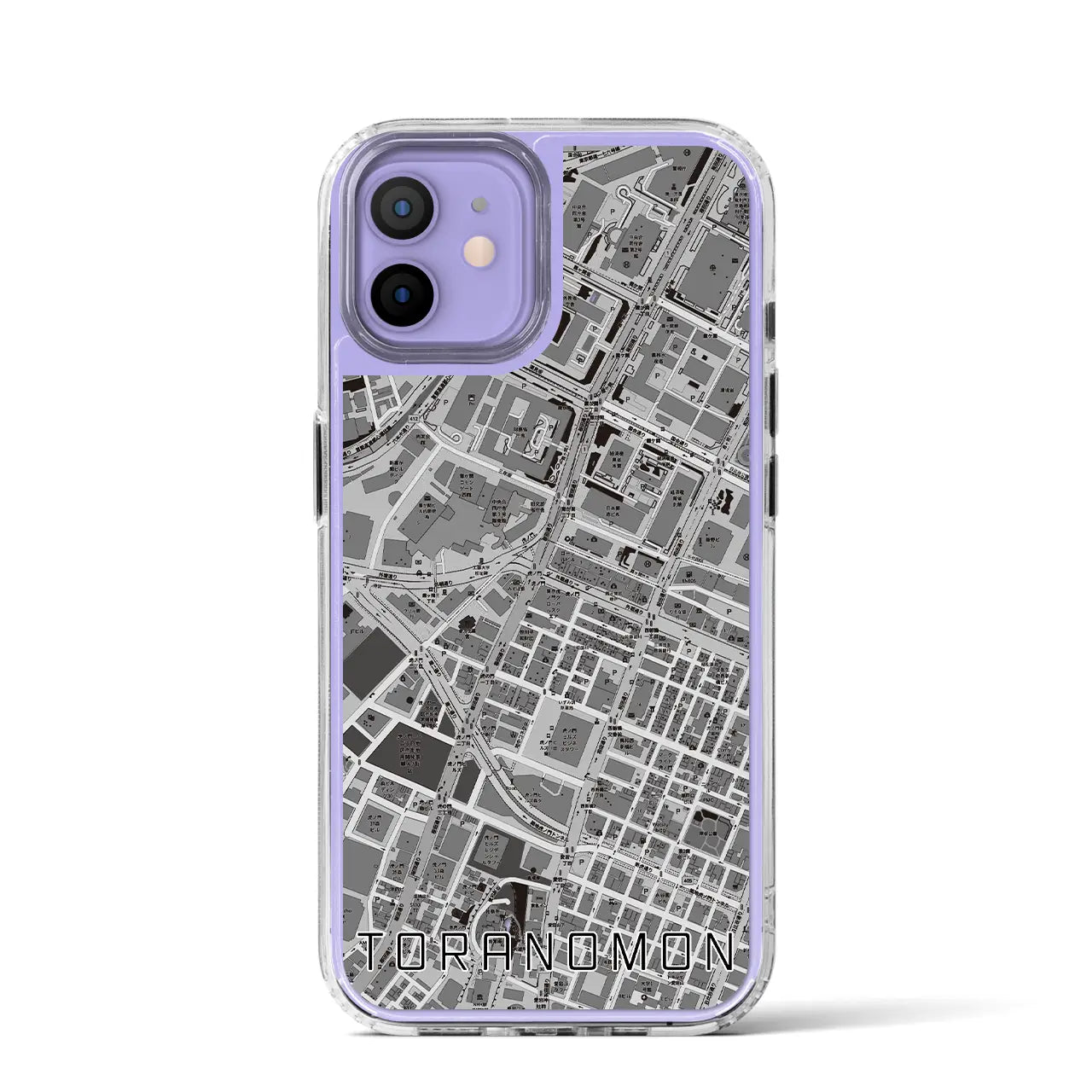 【虎ノ門(東京都)】地図柄iPhoneケース(MagSafeタイプ)