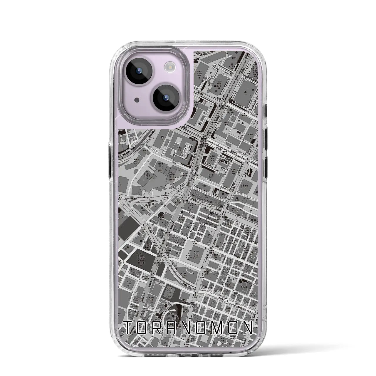 【虎ノ門(東京都)】地図柄iPhoneケース(MagSafeタイプ)