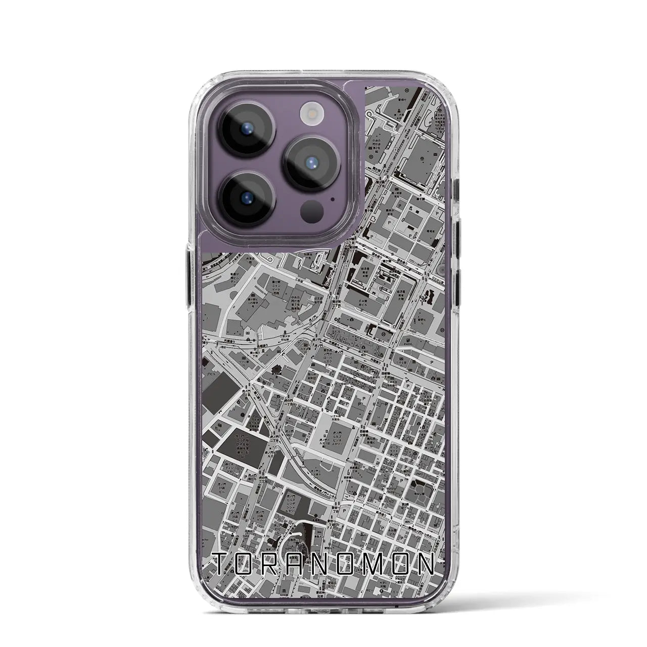 【虎ノ門(東京都)】地図柄iPhoneケース(MagSafeタイプ)