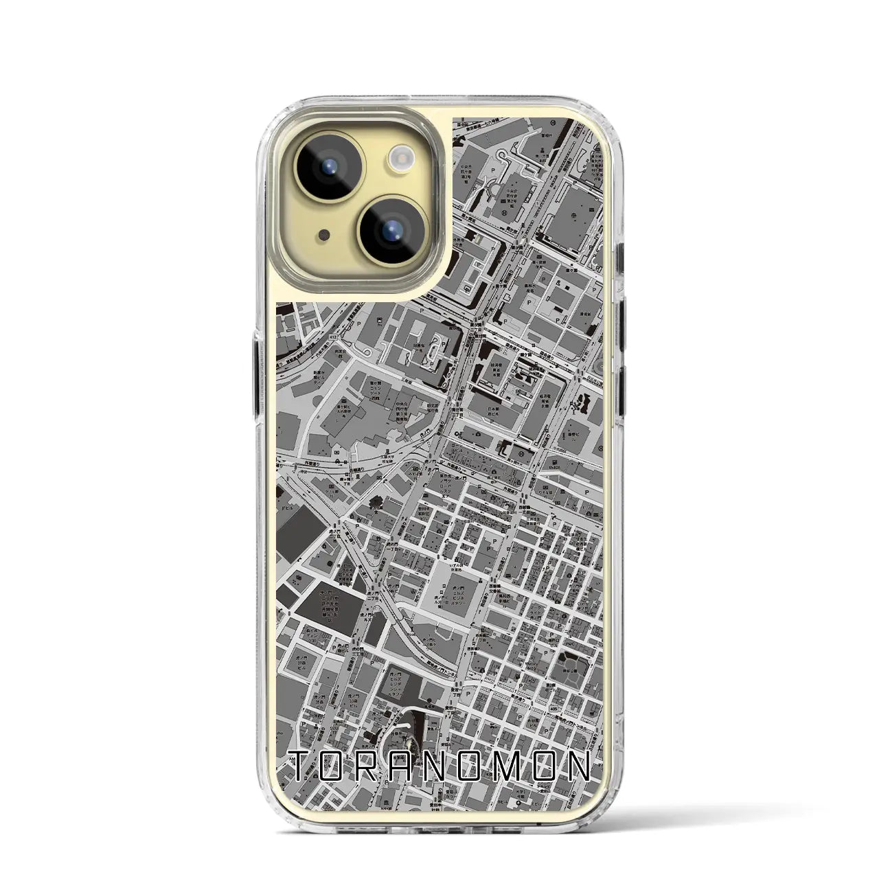 【虎ノ門(東京都)】地図柄iPhoneケース(MagSafeタイプ)