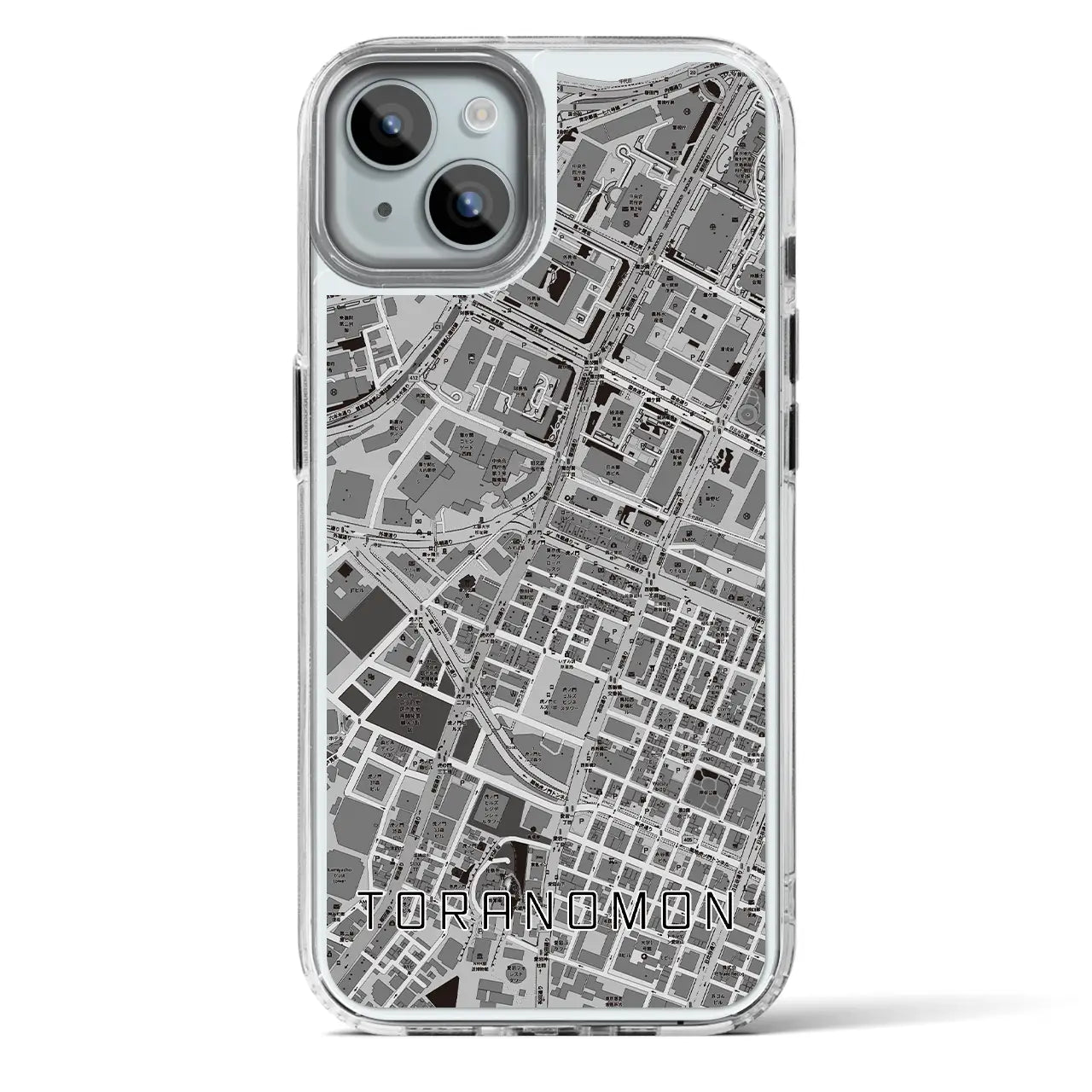 【虎ノ門(東京都)】地図柄iPhoneケース(MagSafeタイプ)