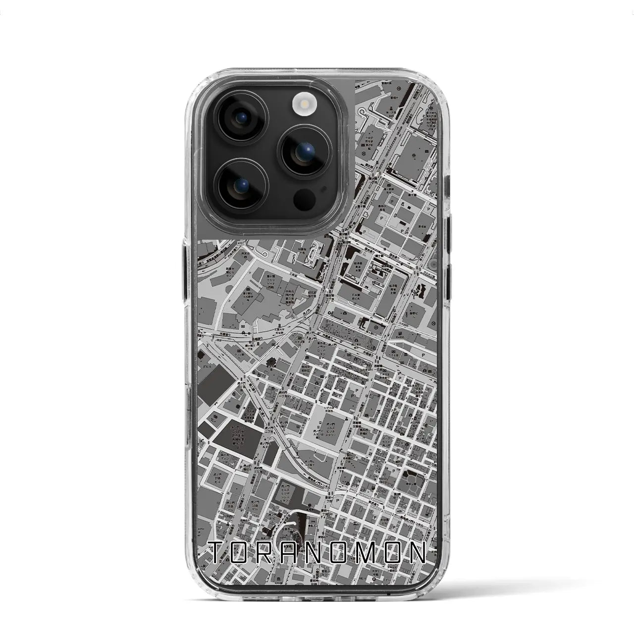 【虎ノ門(東京都)】地図柄iPhoneケース(MagSafeタイプ)