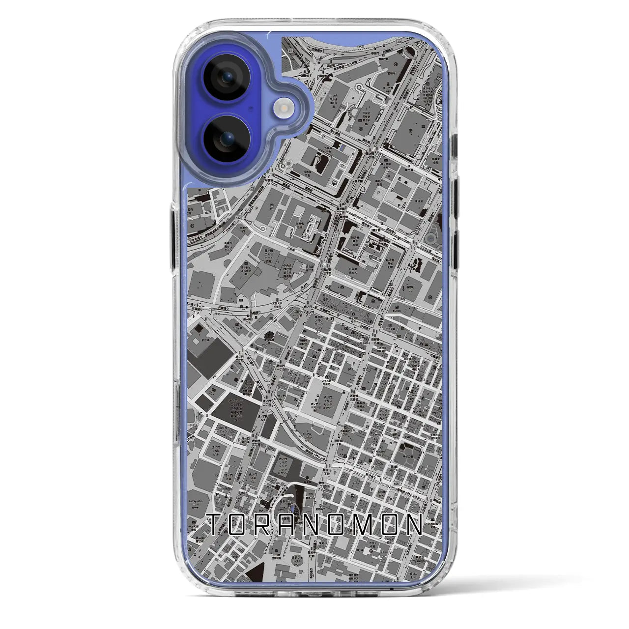 【虎ノ門(東京都)】地図柄iPhoneケース(MagSafeタイプ)