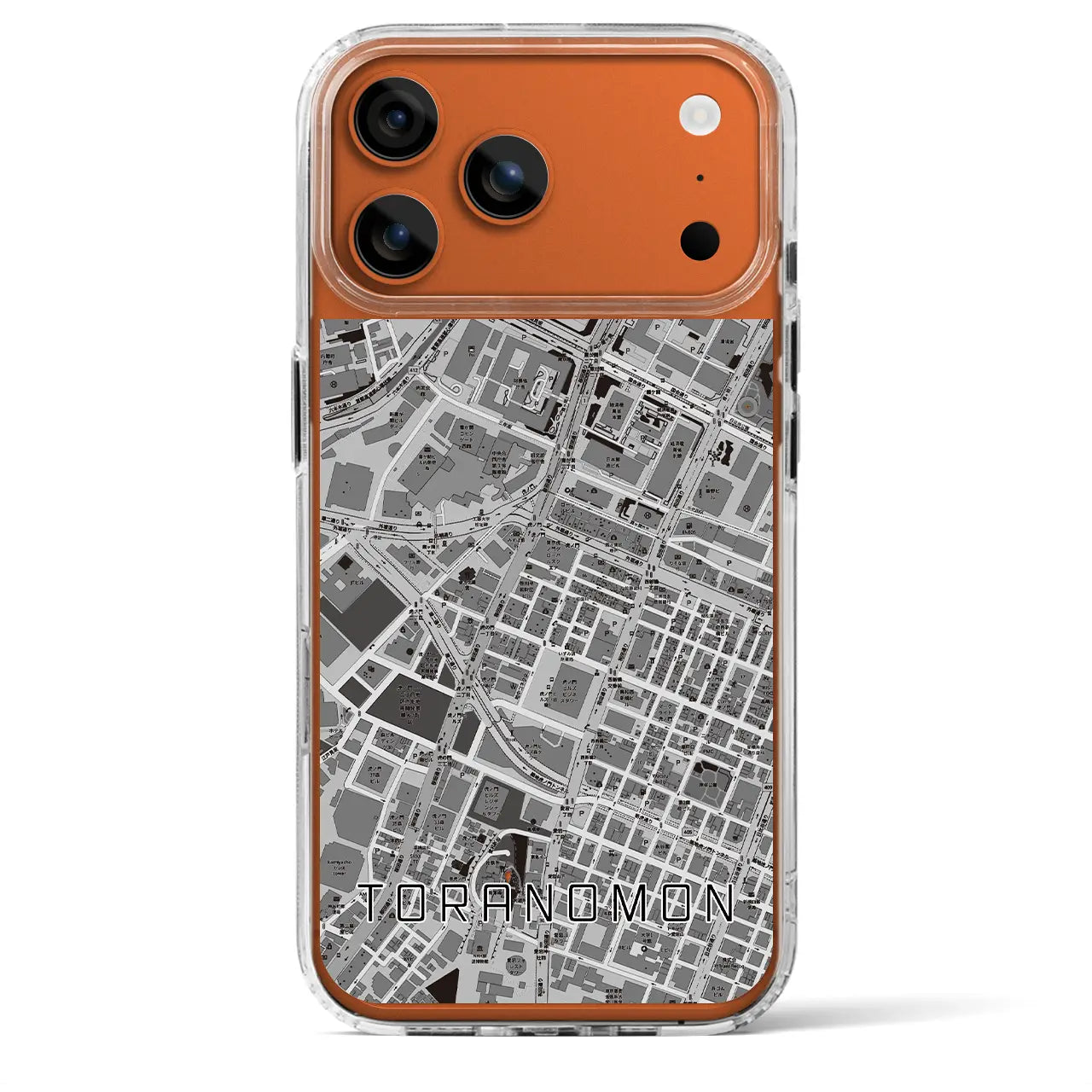 【虎ノ門(東京都)】地図柄iPhoneケース(MagSafeタイプ)